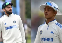 आईसीसी टेस्ट रैंकिंग : विराट कोहली टॉप 10 से बाहर, यशस्वी पहली बार पांचवें स्थान पर