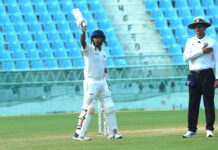 रणजी ट्रॉफी : आर्यन के कप्तानी तेवर ने बंगाल के गेंदबाजों से बड़े जश्न का मौका छीना
