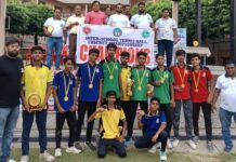 रासफिल अकादमी बनी अंतर विद्यालयी टेनिस बॉल क्रिकेट प्रतियोगिता की विजेता