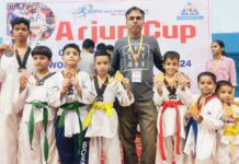 राष्ट्रीय आमंत्रण ताइक्वांडो प्रतियोगिता में एलपीएस आनंद नगर शाखा के छात्रों ने जीते 5 स्वर्ण सहित 10 पदक
