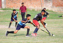 राज्य बालक सब जूनियर हॉकी के क्वार्टर फाइनल 7 नवंबर को