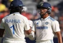 पर्थ टेस्ट : विकेट पर घास मरते ही टीम इंडिया की बल्लेबाजी जी उठी, यशस्वी और राहुल ने की 172 रनों की अटूट साझेदारी