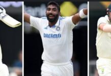 गाबा टेस्ट : बुमराह ने खोला पंजा लेकिन हेड और स्मिथ के शतक ने भारत का खेल बिगाड़ा