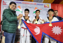लखनऊ में ताइक्वांडो प्रशिक्षण के लिए नेपाल व भूटान के खिलाड़ी उत्सुक