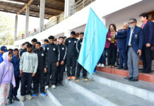 38वें राष्ट्रीय खेल : भव्य समारोह में दल की रवानगी, उत्तर प्रदेश के खिलाड़ियों में जोश