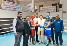 वैष्णवी, जोया, वंशिका, अलंकृता और मानवी ने जमाए स्वर्णिम पंच