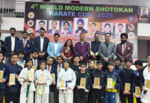 चौथी वर्ल्ड मॉडर्न शोतोकान कराटे कप : सेठ एमआर जयपुरिया स्कूल ओवरऑल चैंपियन