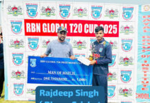 आरबीएन ग्लोबल टी20 कप: ध्रुव क्रिकेट अकादमी और अखिल इंफ्रा की शानदार जीत