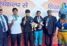 38वें राष्ट्रीय खेल : महिला हैमर थ्रो में उत्तर प्रदेश की क्लीन स्वीप