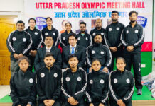 उत्तर प्रदेश ताइक्वांडो टीम 38वें राष्ट्रीय खेल के लिए तैयार