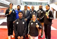 38वें राष्ट्रीय खेल : शाहनवाज खान, वैष्णवी और ऋषिता राय ने दिलाए उत्तर प्रदेश को स्वर्ण