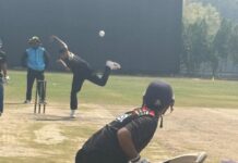 टीएसएच ब्लास्टर के खिलाड़ियों ने प्रैक्टिस मैच में दिखाया दम