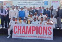 वेटरन्स क्रिकेट : आगरा बना डॉ गौर हरि सिंहानिया टीएसएच ट्रॉफी चैम्पियन