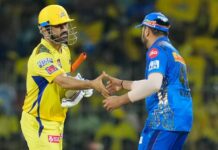 चेन्नई सुपरकिंग्स ने मुंबई इंडियंस की शुरुआत बिगाड़ी, 4 विकेट से जीत दर्ज की