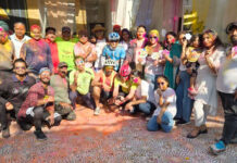 खिलाड़ियों ने मनाई होली, पीसीए ने दिया प्राकृतिक रंगों के उपयोग का संदेश