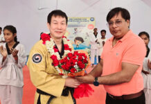 लखनऊ में ताइक्वांडो खिलाड़ियों को निखारेंगे ग्रैंडमास्टर वान योंग ली