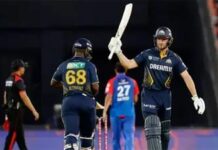 जोस बटलर की नाबाद 97 रनों की पारी ने दिलाई गुजरात टाइटंस को दिल्ली कैपिटल्स पर 7 विकेट से जीत