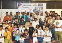 आरिफ अली ने जीता क्लाउडस्पिटल शतरंज ओपन, जूनियर में आर्यमन व आक़िब चैंपियन