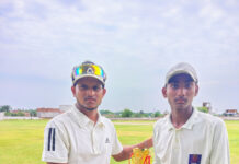 अवध स्काई स्पोर्ट्स क्लब की जीत में ऋषभ व अमन का कमाल