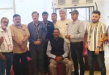 लखनऊ स्पोर्ट्स जर्नलिस्ट एसोसिएशन ने फहीम को किया सम्मानित