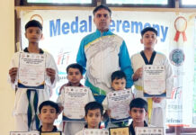 हिमालय कप ओपन राष्ट्रीय ताइक्वांडो में एलपीएस आनंद नगर ने जीते 7 स्वर्ण, यूपी को पूमसे में पहला स्थान