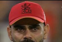 ..और विराट कोहली की आंखों से बह निकले आंसू