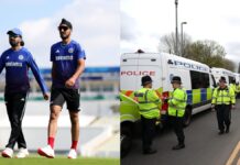 टीम इंडिया के होटल के पास संदिग्ध पैकेट मिलने की सूचना ने उड़ाए सुरक्षा एजेंसियों के होश