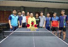 क्लस्टर-4 टेबल टेनिस चैंपियनशिप में टीएसएच के खिलाड़ियों का जलवा, जीते 9 पदक