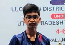 टीएसएच के सत्यम गिरि और आशुतोष गुप्ता को स्टेट टेबल टेनिस में पदक