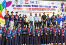 बुद्धम लामा का स्वर्णिम प्रदर्शन, उत्तर प्रदेश वुशू टीम ने जीते 10 पदक