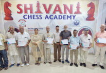 कपिल कुमार खरे ने दिखाया शानदार खेल, सर्वाधक अंक के साथ बने विजेता