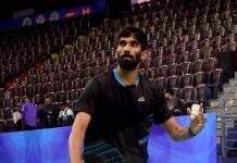 सितारों की आमद के बीच के. श्रीकांत ने परखीं तैयारी, कोर्ट पर बहाया पसीना