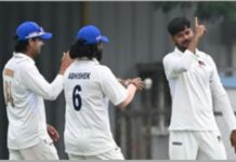 रणजी : तमिलनाडु ने रनों का पहाड़ खड़ा किया, अब पहली पारी की लीड पर सिमटा मुकाबला