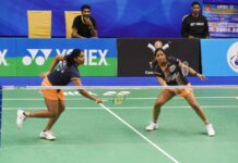 भारतीय जोड़ियों की मजबूत शुरुआत, त्रिशा–गायत्री और साई–पृथ्वी अंतिम 16 में