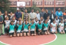 कानपुर की बास्केटबॉल बालिका टीम राष्ट्रीय प्रतियोगिता के सेमीफाइनल में