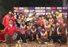 अवध हास्पिटल रनर्स फॉर विक्ट्री सिंधी प्रीमियर लीग में बना विजेता