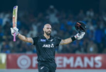 राजकोट वनडे: डैरेल मिचेल के शतक ने भारत की उम्मीदों पर फेरा पानी