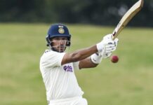 रणजी ट्रॉफी : ध्रुव जुरेल शतक से चूके, विदर्भ के खिलाफ यूपी 237 पर ढेर
