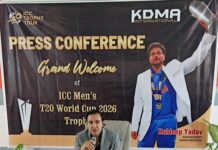 ‘क्लास ऑफ 26’ टूर : आईसीसी टी-20 वर्ल्ड कप ट्रॉफी 31 को कुलदीप यादव के स्कूल केडीएमए इंटरनेशनल आएगी