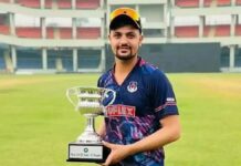 यूपी ने खोला जीत का पंजा, जम्मू-कश्मीर को 58 रन से हराया