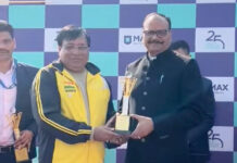 डॉ. आनंद किशोर पाण्डेय खेल सुविधा प्रबंधन में उल्लेखनीय योगदान के लिए सम्मानित