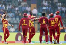 होल्डर की गेंदबाजी और होप-हेटमायर की साझेदारी से वेस्टइंडीज सुपर आठ में