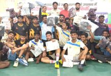 केडी सिंह बाबू स्टेडियम के हैंडबॉल ट्रेनीज ने जीते दोहरे खिताब