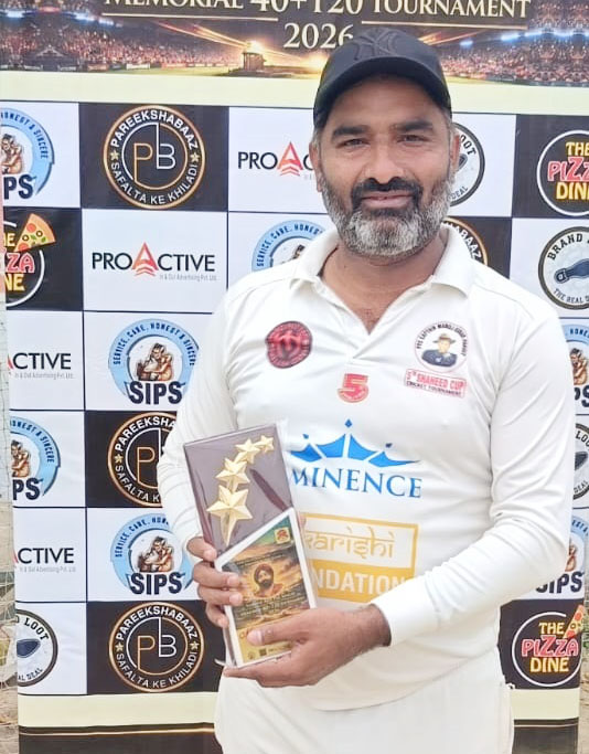 Man of the match amit madan