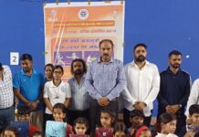 जिला तलवारबाजी में मिनी स्टेडियम विनय खंड ने दिखाया दमखम