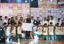 मथुरा ब्रज स्टार ने जीती ‘टाटा कैपिटल यूपी प्रो हैंडबॉल लीग’ की विजेता ट्रॉफी