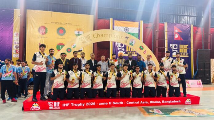 Gold medalist Indian youth team