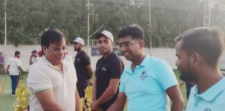 आरडब्ल्यूए क्रिकेट टूर्नामेंट लीग 2026 का शुभारंभ, 10 आवासीय सोसायटियों की टीमें मैदान में