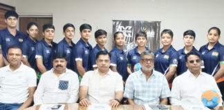 बुलंद हौसलों के साथ भारतीय जूनियर महिला हैंडबॉल टीम चीन रवाना