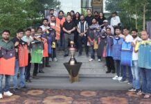 डॉक्टर्स क्रिकेट लीग-2 का आगाज, एल्डिको ट्रिनिटी में ट्रॉफी और जर्सी अनावरण के साथ हुआ ग्रुप ड्रॉ